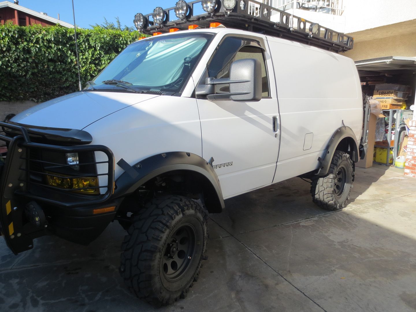 • What have you done to/with your van today? Page 428